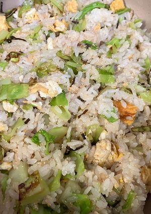 たらことキャベツのチャーハン-レシピのメイン写真