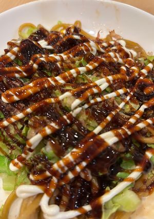 そば入りお好み焼き-レシピのメイン写真
