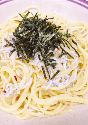 香り良いしらすのペペロンチーノ-レシピのメイン写真