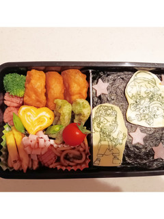 ワンピースキャラ弁-レシピのメイン写真