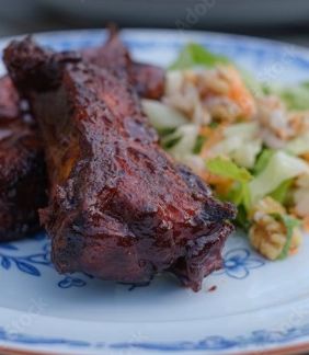 「キッズ大満足の爆速BBQスペアリブ風」-レシピのメイン写真