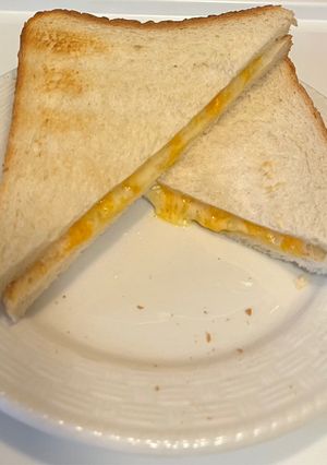 子供でもできる簡単グリルドチーズ-レシピのメイン写真