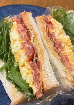 極厚萌え断☆贅沢たまごチーズBLTサンド-レシピのメイン写真