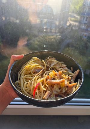 ペペロンチーノ(cabbage&bac)-レシピのメイン写真