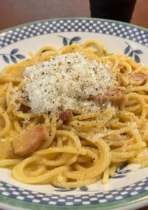 ワンパンで本格派！ローマ風カルボナーラ-レシピのメイン写真