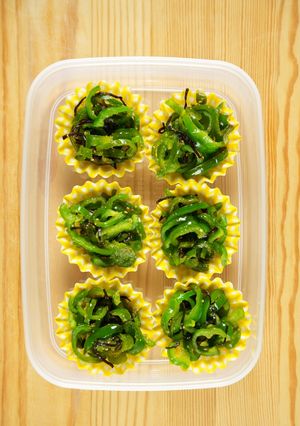 【弁当/冷凍/副菜】ピーマンの塩昆布炒め-レシピのメイン写真