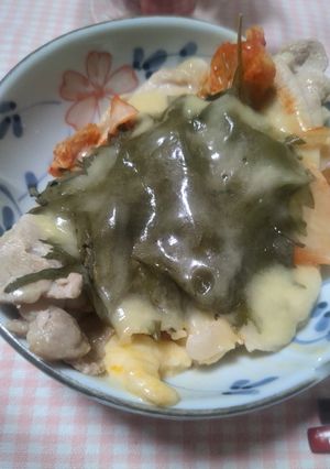 豚キムチーズと大葉の簡単主菜-レシピのメイン写真