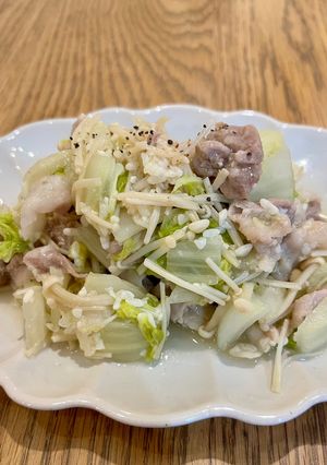 白菜と豚肉の塩麹旨煮-レシピのメイン写真