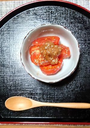 ヨウサマの減塩南高梅&にんにくマリネ-レシピのメイン写真