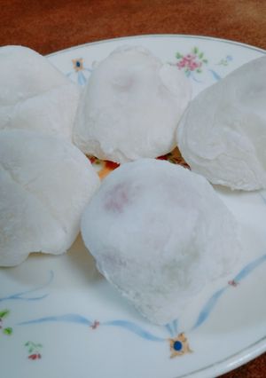 レンジで簡単！豆乳入りもちもちいちご大福-レシピのメイン写真