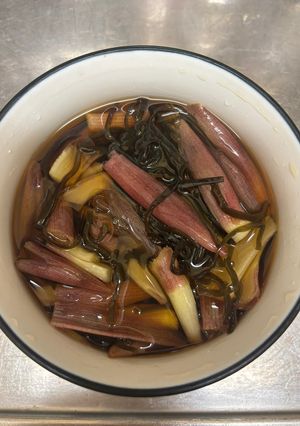 ミョウガと塩昆布のうま酢漬け-レシピのメイン写真