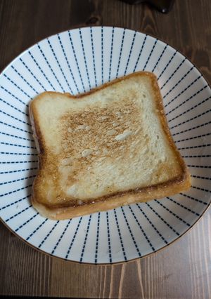 フライパンで焼くシュガートースト-レシピのメイン写真