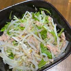 รูปของ もやしとツナのナムル