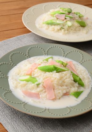 レンジミルクリゾット-レシピのメイン写真