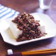 麻辣ひき肉がけ豆腐