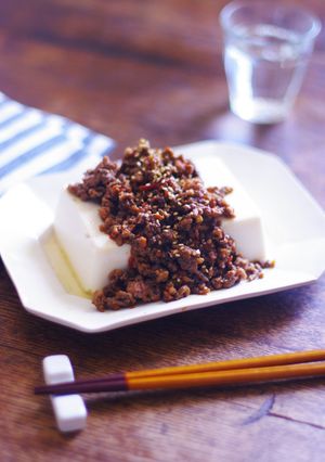 麻辣ひき肉がけ豆腐-レシピのメイン写真