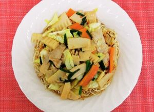 栄養士の卵☆野菜たっぷりあんかけそうめん-レシピのメイン写真
