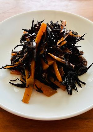【簡単】喉風邪に☆ひじきの煮物-レシピのメイン写真