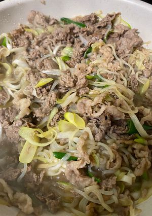 フライパンdeヘルシー牛丼の具-レシピのメイン写真