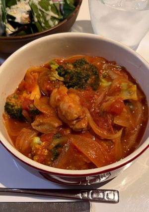 チキンのトマト煮込み-レシピのメイン写真