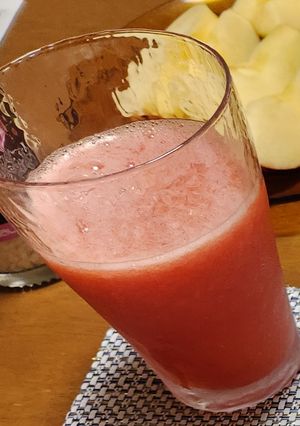 じゃばらとスイカのスムージー-レシピのメイン写真