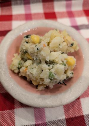 じゃこと青菜のポテトサラダ-レシピのメイン写真