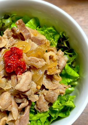 醤油糀で豚丼-レシピのメイン写真