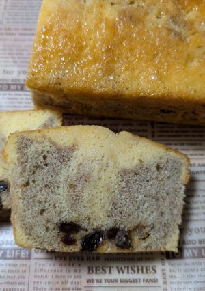 きくらげマーブルケーキ-レシピのメイン写真