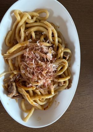 牛肉のオイスター焼きうどん-レシピのメイン写真
