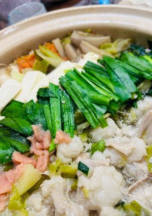 もつ鍋（塩味）-レシピのメイン写真