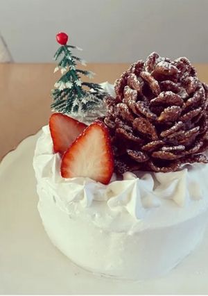 クリスマスケーキ-レシピのメイン写真