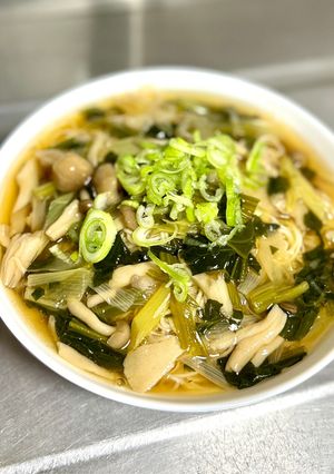 🍄キノコたっぷり餡掛けそうめん-レシピのメイン写真