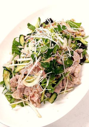 豚しゃぶと茄子ときゅうりのエスニック風-レシピのメイン写真