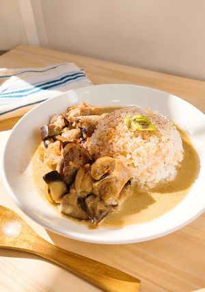 なすとチキンのグリーンカレー-レシピのメイン写真