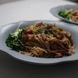 バルサミコごぼうパスタ