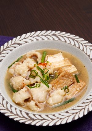 ホルモン好きにはたまらない~塩モツ煮込み-レシピのメイン写真