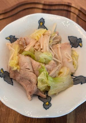 えのきと豚バラ白菜のうま煮-レシピのメイン写真