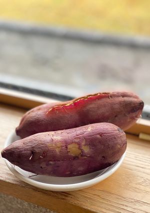 炊飯器で蒸すさつまいも（ゆる四毒抜き）-レシピのメイン写真