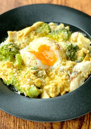95℃ さばのオートミールリゾット-レシピのメイン写真
