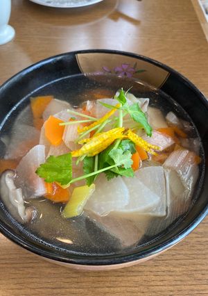 ブリのお雑煮-レシピのメイン写真