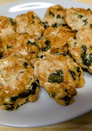 青じそ香る♪鶏むねしそチーズつくね-レシピのメイン写真