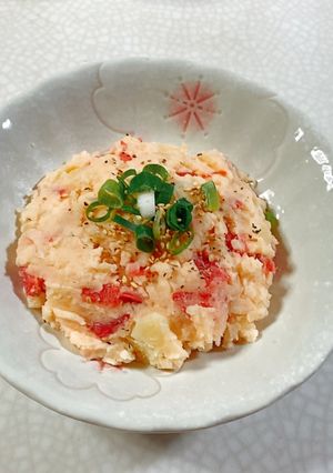 福神漬ポテトサラダ-レシピのメイン写真