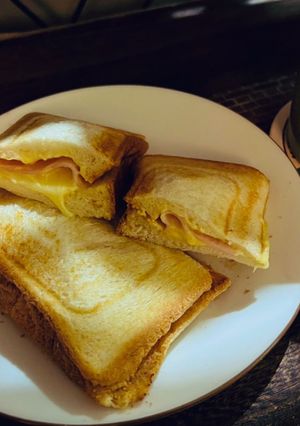 ホットサンド★ハムチーズ-レシピのメイン写真