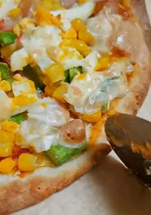 ★市販のマルゲリータもっと美味しく💕-レシピのメイン写真