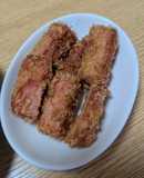 簡単揚げ焼き！魚肉ソーセージフライ