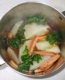カブさつま揚げ煮物♪簡単レシピ鰯鰹鯖サメ