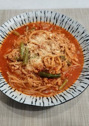 もやしのミートソース煮込み-レシピのメイン写真