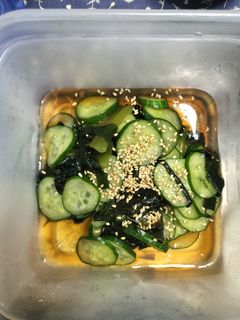 わかめときゅうりの酢の物-レシピのメイン写真
