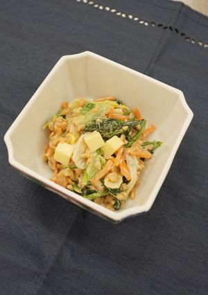 納豆サラダ-レシピのメイン写真