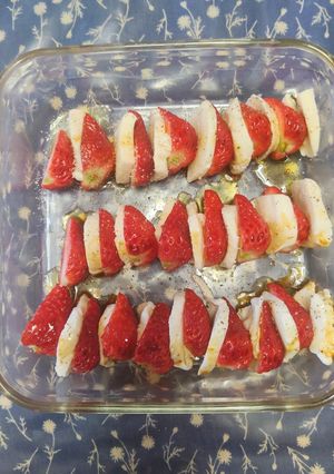 いちごの春のカプレーゼ🌸🍓🧀-レシピのメイン写真